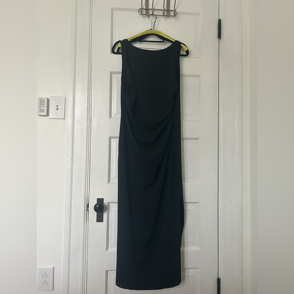Anthropologie Black maxi dress
